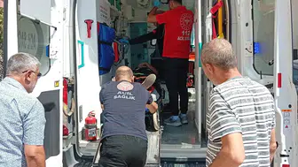 Adıyaman Gölbaşı'nda motosiklet kazası Bir sürücü hastaneye kaldırıldı