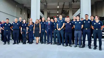 Saray itfaiyesi yeni istasyonuyla afetlere karşı güçlendi