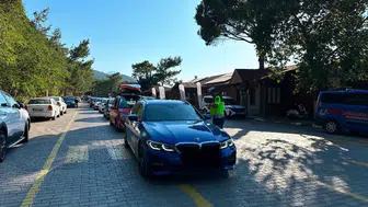 Güzelçamlı’da tatilcilerin yoğun olduğu yollarda alkol denetimi