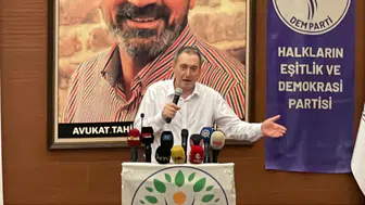 Şanlıurfa'da DEM Parti Eş Genel Başkanı Bakırhan 'Kürt meselesi siyasi zeminde çözülmeli'