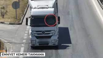 Otoyollarında havadan denetim: Bin 123 sürücüye ceza yağdı