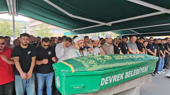 Trafik kazasında kaybettiğimiz genç kameraman son yolculuğuna uğurlandı