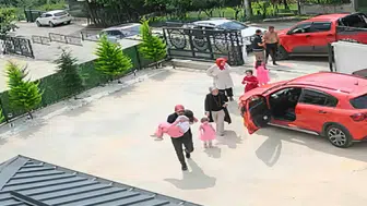 Ordu'da köpeğe çarpıp kaçan sürücü küçük kızı şoka soktu