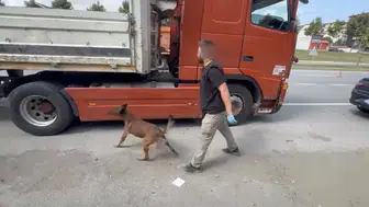 Samsun polisine tır operasyonunda 7 kilo metamfetamin yakalattı
