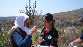 Seydikemer yangınında büyük hasar tespiti başladı