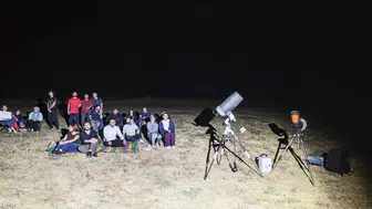 Bitlis’in karanlık geceleri gökyüzü gözlemcileri için sahne oldu