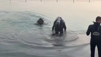 44 derecede serinlemek istedi, kanal onu geri vermedi