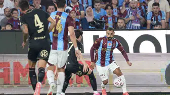 Trabzonspor Ferencvaros karşısında ilk yarıyı geride kapattı