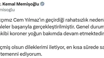 Bakan Memişoğlu, Cem Yılmaz’ın sağlık durumuyla ilgili bilgi verdi