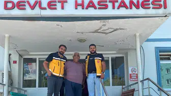 Sinop’ta sağlık ekiplerinden örnek davranış