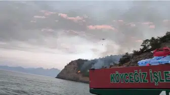 Marmaris orman yangınında kritik eşik aşıldı