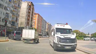 Eskişehir’de servis dehşeti kamerada