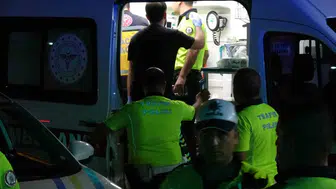 Malatya’da polis aracıyla otomobil çarpıştı