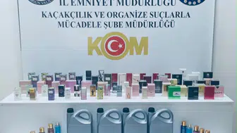 Samsun’da kaçak parfüm ve etil alkol ele geçirildi