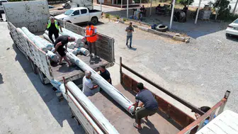 Antalya'da yanan seralar için belediye harekete geçti