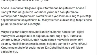 Kuytulcular grubuna operasyon 32 kişi hakkında işlem başlatıldı