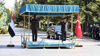 Sudanlı mevkidaş Ankara’da ağırlandı