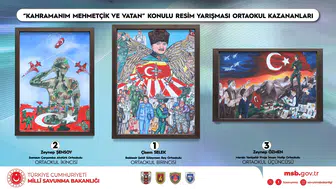 Çocukların gözünden Mehmetçik resim yarışması sonuçlandı