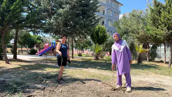 Defne'de taziye evi için ağaç kıyımı