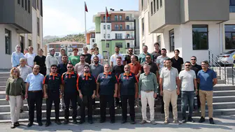 Hacılar Belediyesi personeli olası afetlere karşı sahaya indi