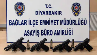 Diyarbakır'da silahlı kavga ihbarına giden polis 6 kişiyi yakaladı