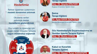 Okullarda şiddete karşı rehber öğretmenlere özel terapi eğitimi