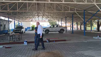Babadağ’da okul bahçelerine kapalı alan çözümü