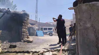 Siirt Kurtalan’da tandır ateşi az kalsın mahalleyi yakıyordu