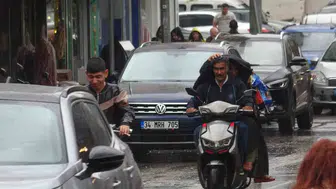 Kilis'te sağanak ve sis trafiği olumsuz etkiledi