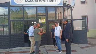 Bayburt'ta ders zili öncesi son kontroller yapıldı