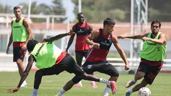 Samsunspor Rize yolculuğu öncesi tempoyu artırdı
