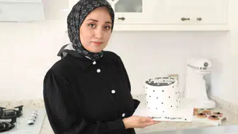 Geceleri çocuklarını uyutup mutfağa geçiyor, hayali Diyarbakır'da butik pastane