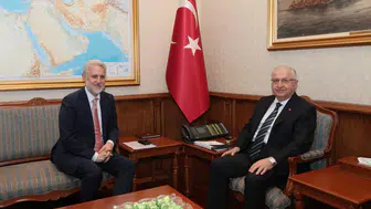 Bakan Güler Romanya heyetiyle bir araya geldi