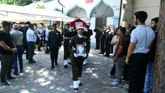Tekirdağ kahraman gazisini dualarla uğurladı