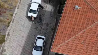 Dronun gözünden kaçamadı: Denetim noktasında şaşırtan yer değiştirme