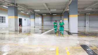 Osmangazi pazar yerlerinde temizlik mesaisi