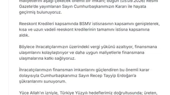 İhracatçının finansman yüküne vergi ayarı: Reeskont kredilerinde kapsam genişletildi