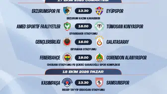 Süper Lig'de dev randevuların tarihleri netleşti: İşte futbolseverlerin beklediği o takvim