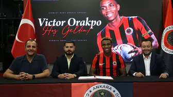 Gençlerbirliği'nin yeni gol umudu Fransa'dan geldi: Victor Orakpo imzayı attı