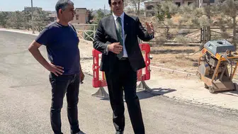 Çamlıtepe'de kronikleşen yol çilesi bitti: Muhtarın çağrısına hızlı yanıt geldi