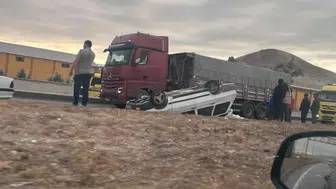 Karapınar yolunda dehşet anları: Şerit değişimi faciaya yol açtı