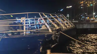 Mudanya İskelesi'nde korku dolu anlar: İDO seferinde kaza paniği