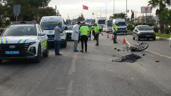 Kilis'te beton mikseri dehşeti: Motosikletli sürücü olay yerinde can verdi