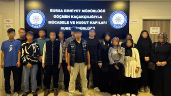 Bursa'da kaçak göçmen operasyonu: İş yerlerinde gizli çalışma ağı deşifre edildi