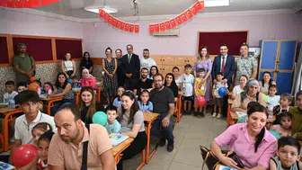 Miniklerin okul heyecanına Aydın'dan anlamlı destek