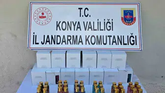 Konya'da kaçakçılık operasyonu: Binlerce ürün ele geçirildi
