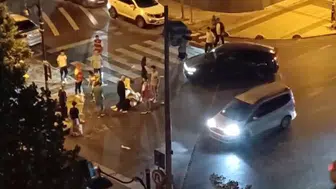 Esenyurt'ta geceyi sarsan kaza: İki kişi hastanelik oldu