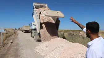 Siverek'te ulaşım çilesi tarih oluyor: Keçiburç yolunda hummalı çalışma
