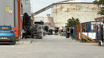 Eskişehir Organize Sanayi Bölgesi'nde yürek burkan iş kazası