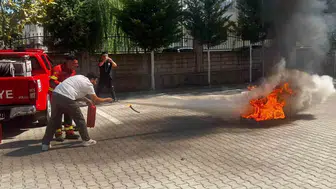 Muğla'da Olası Bir Felakete Karşı Kritik Hazırlık: Personel Yangınla Mücadeleyi Yerinde Öğrendi